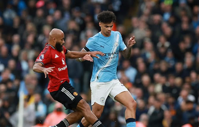 Derby de Manchester : Bryan Mbeumo et United balayés par City (3-0)
