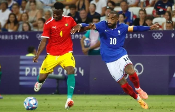 JO Football 1er tour : La France réalise un hold-up contre la Guinée lors de la 2e journée