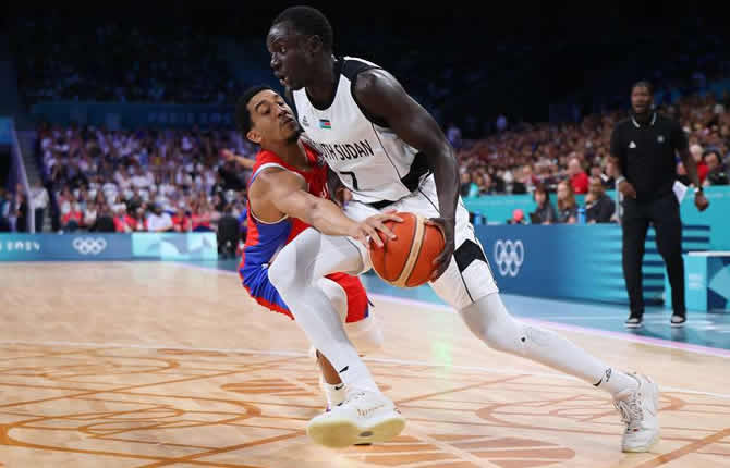 JO Basketball : Le Soudan du Sud corrige Porto Rico, les organisateurs se trompent sur son hymne