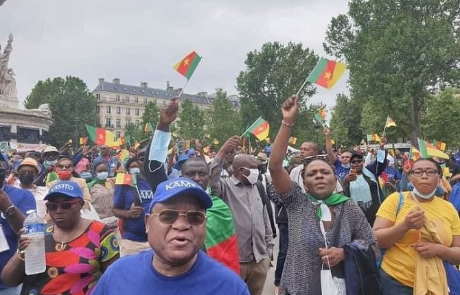 La diaspora camerounaise se mobilise à Paris pour le Changement ...
