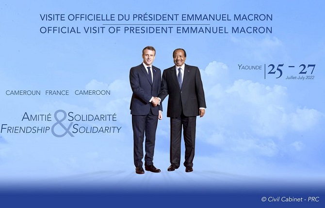 Voici le programme officiel de la visite d'Emmanuel Macron au Cameroun ...
