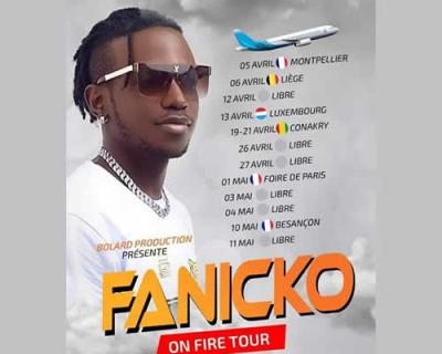 Fanicko on fire tour