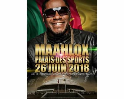 Concert de Maahlox au palais des sports le 26 juin 2018