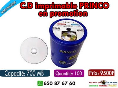 CD VIERGE DE 700MB PAQUET DE 100