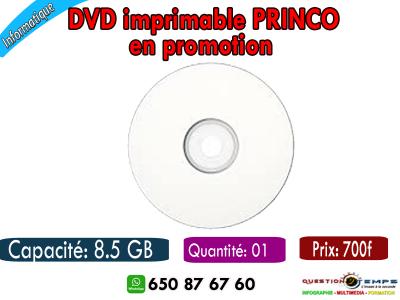 DVD IMPRIMABLE PRINCO DE 8GB