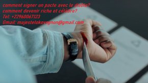 COMMENTSIGNER UN PACTE AVEC LE DIABLE Tel/whatsapp:+22960067123
