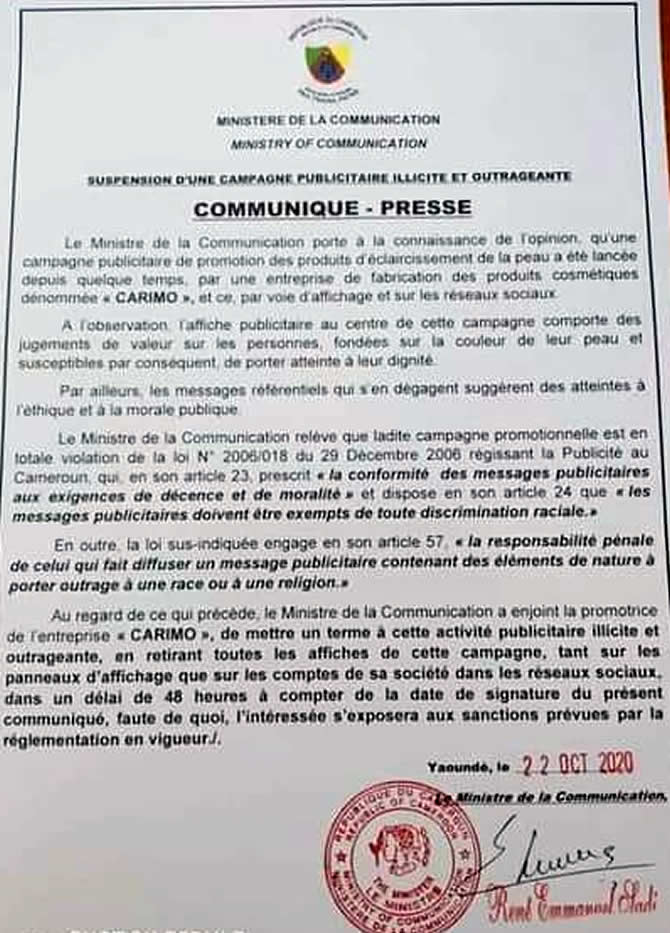 carimo_communique_interdiction