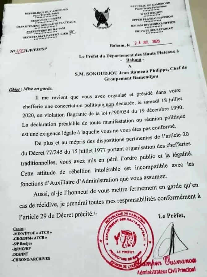 lettre_menaces_sous_prefet_a_sokoujou