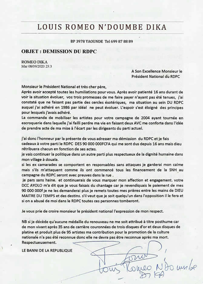 romeo_dika_lettre_demission